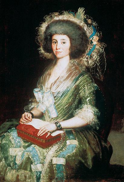 Francisco de Goya Portrait of Manuela Camas y de las Heras Sweden oil painting art